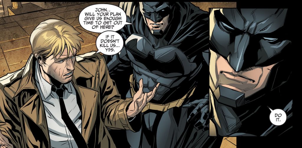 جون كونستانتين مع باتمان