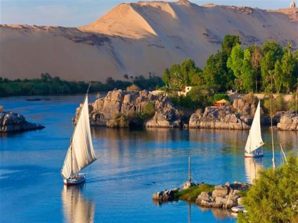 موقع نهر النيل